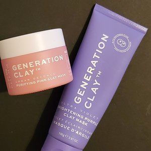 Generation Clay 2 piece Clay Mask Set